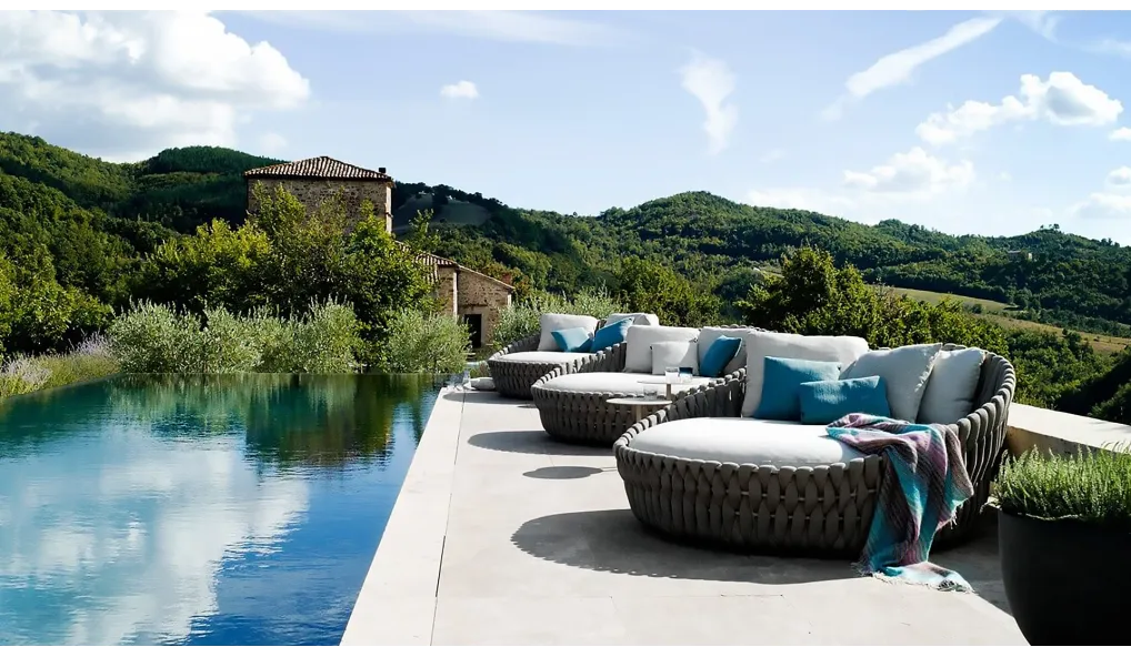 Daybed de jardin Tosca