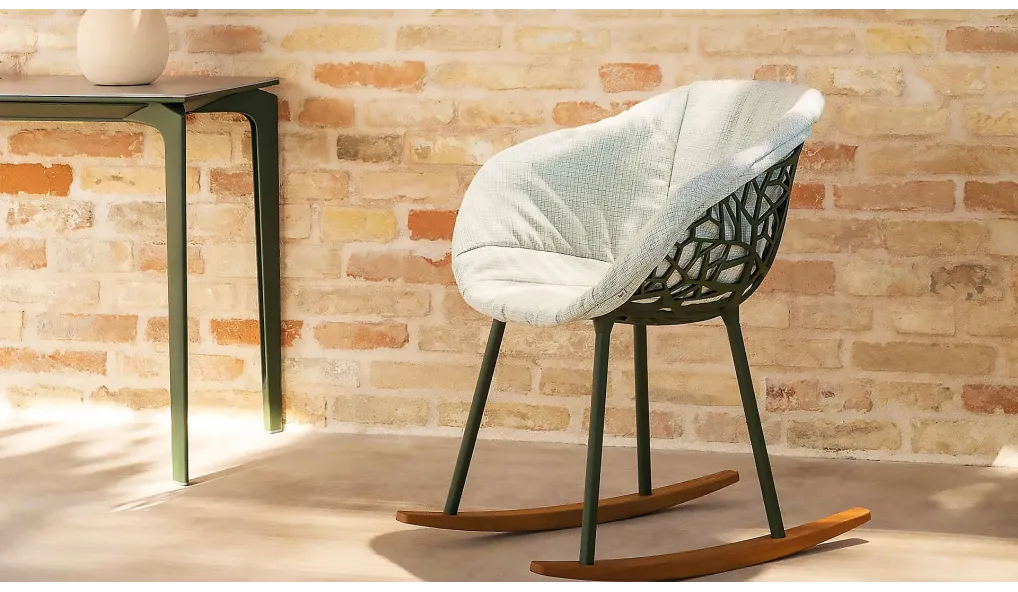 Chaise de jardin à bascule Forest