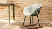 Chaise de jardin à bascule Forest