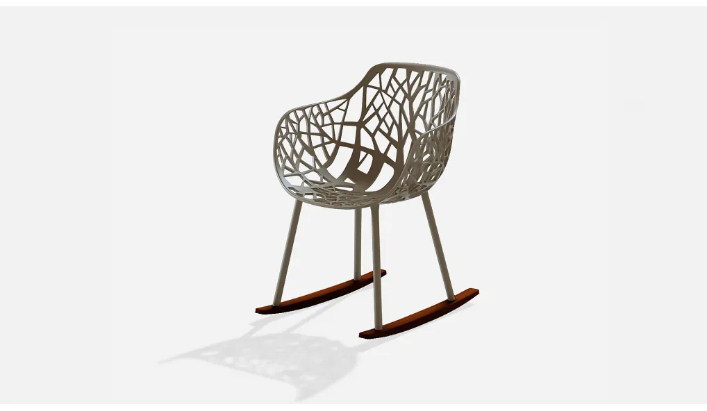 Chaise de jardin à bascule Forest
