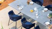 Chaise de jardin Ria avec tressage