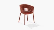 Chaise de jardin Ria avec tressage