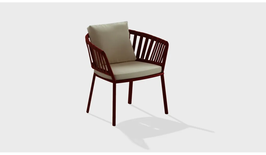 Fauteuil Ria avec tressage