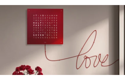 QLOCKTWO TERRE 45 Série Acier