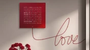 QLOCKTWO TERRE 45 Série Acier