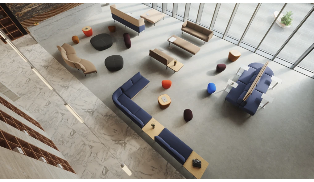 Système d'assises Gabo Modular