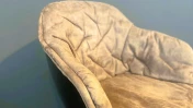 Chaise LAP Coque noir brillant