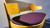 Ensemble fauteuil, tabouret, banc 2pl. Horgenglarus Seley