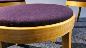 Ensemble fauteuil, tabouret, banc 2pl. Horgenglarus Seley