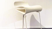 Tabouret de bar BCN blanc