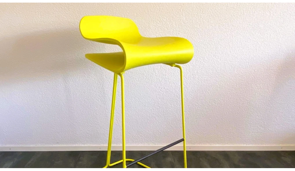 Tabouret de bar BCN vert fluo