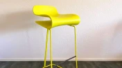 Tabouret de bar BCN vert fluo