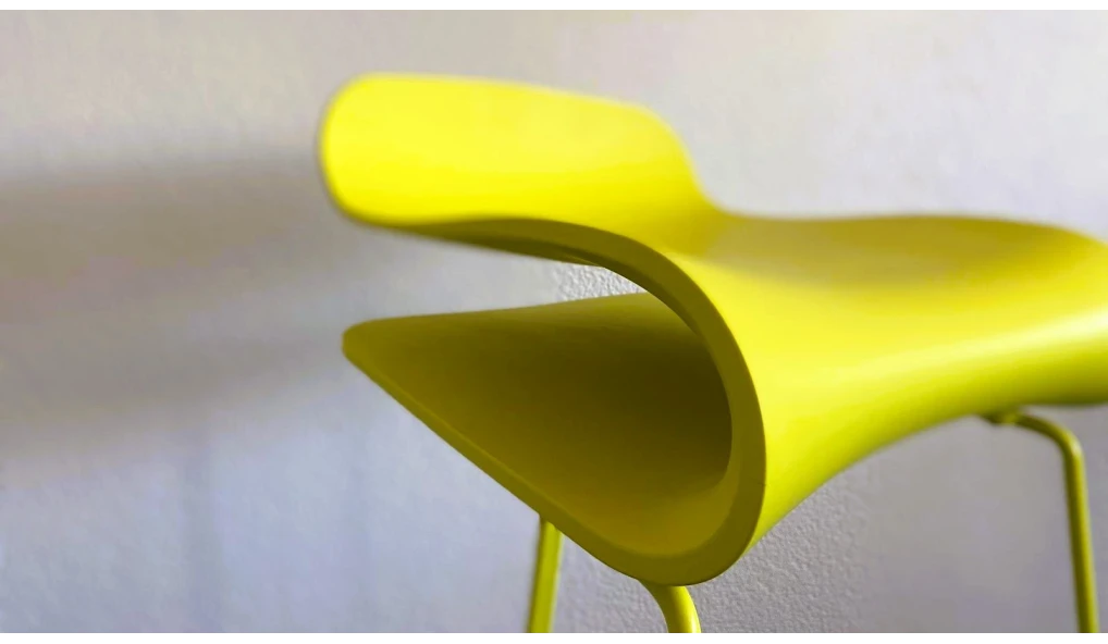 Tabouret de bar BCN vert fluo