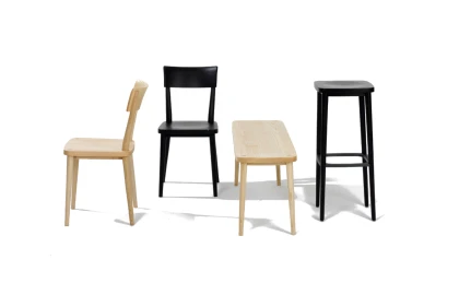 Chaise et banc Honett
